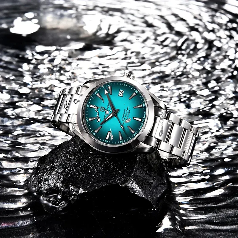 Pagani Design Aqua Terra Vivid Gradient Blue Dial Men's Watch- PD-1688